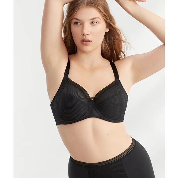 Fantasie Fusion Side Support Bra Black Balconette in 38H - Picture 1 of 6